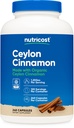 Nutricost Cinnamon kapsułki (240 kapsułek) 1200mg na jedną porcję - bez glutenu