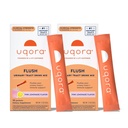 Uqora Flush - Trakt moczowy * z D- Mannosem, Witaminą C, Witaminą B6, Potasem, Magnezem i Wapniem - Bezglutenowy & Wegan - Różowy Lemoniada Flavor - 20 opakowań (2 opakowania)
