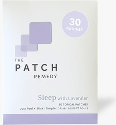 Łata Remedy Sen z Lavender Patch 124; Valerian, Passionflower, Chops, Glycinate magnezu, Lavender 124; 30 Łaty