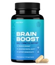 Nootrix Brain Boost Nootropic Supplement | Supports Memory, Mental Focus, Cognitive Health & Energy | Promotes Healthy Mood & Brain Function | Ginkgo Biloba & DMAE | 60 Capsules