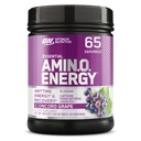 Optimum Nutrition Amino Energy - Wstępne ćwiczenia z zielonej herbaty, BCAA, Amino Acids, Keto Friendly, Green Coffee Extract, Energy Powder - Winogrona Concord, 65 Servings (Packaging May Vary)