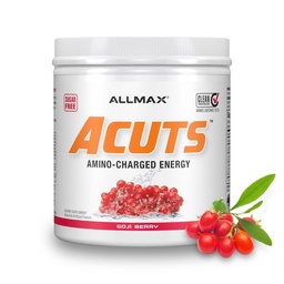 ALLMAX AMINOCUTS Nutrition (ACUTS), Amino-Charged Energy Drink with Tauryne, L- Carnitine, Green Coffee Bean Extract, Goji Berry Martini, 30 Służenia