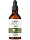 Ultra6 Żywienie Witamina D i K2 Dropy - Płynna Witamina D3 z K2 Suplementy dla dorosłych - Easy- to- Take, Flavor- Free, Wysoko Absorbowalne VIT D3 i K2 Suplementy, Made in USA (30 ml)