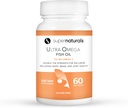 Super Natural Ultra Omega Fish Oil - Omega 3 Kwasy tłuszczowe EPA DHA - Wspiera zwiększenie funkcji mózgu, Wspiera Nerve i Eye Health 1200mg / 720 Omega- 3- 60 Kapsułki