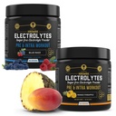 HRDWRK Elektrolity Proszek z magnezem, Potas - Cukier wolny Electrolytes Boost Endurance i zmniejszyć zmęczenie z tego suplementu elektrolitów - Maksymalne nawodnienie - Keto Friendly