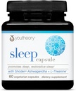 Youtheory Sleep Capsule - Vegan Sleep Support Supplement with Passion Flower, Lemon Balm, L-theanine & Ashwagandha* - 60 Vegetarian Capsules