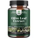 Ekstrakt z liści oliwek o dużej mocy - suplement przeciwutleniający o wysokiej mocy z czystym liściem oliwek z 20% oleuropeiną - Herbal Heart Health Supplement - Vegan Non-GMO & Gluten Free (2 Month Supply)