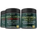 Paleta 7in1 Kurkumina Turmerowa & 5in1 Aszwagandha Suplement Shilajit