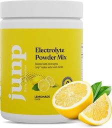 JUNP Electrolytes proszek No Sugar No Carbs - Lemoniada Keto Electrolyte Drink Mix - Potasu i soli Hydration Proszek Electrolytes - Zero Calorie Sugar Free Electrolyte Proszek, Kosher, 90 Służenie