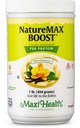 NatureMax BoostTM Pea Protein Powder - Suplement diety Supplement Meal Replacement - 20 g protein per serving - Natural Vanilla Flavor - Kosher Witamina - 1lb
