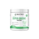 Organiczny zielony Immunitet Superfood Proszek - łagodzi trawienie, zwiększa zdrową witalność i energię. Formuła szybkiego działania z probiotyki, Enzymy, Turmeric i Ashwagandha (30 Sług Lemon- Mennica)
