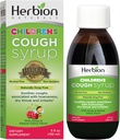 Herbion Naturals Syrop z kasztanem dla dzieci 5fl Dobry suplement do degustacji z naturalnego miodu i aromatu pomaga ulżyć kaszel promuje zdrowe Lung funkcji odporności dla dzieci 13 i powyżej., Zielony, Cherry, 5 Fl Oz