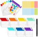 39 szt. Pouchs Pill Pouchs Zippert Pill Bags for Travel Remable with 28pcs Small Pill Organizer Pouchs and 10pcs Sticker for Medicine Organizer Bags
