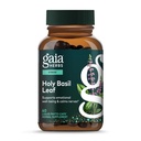 Gaia Herbs Holy Basil Leaf - tradycyjnie używane do wspierania reakcji na stres - Adaptogenic Ayurvedic Herb * - 60 Vegan Liquid Phyto- kapsułki (30- Day Supply)
