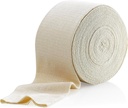 Elastyczne tubular wsparcia Bandaż Rozmiar E, 10M Box - Natural Color (3.5 "X 33 stóp) dla dużych kolano wsparcia Bandaż -średni Thigh, Cotton Spandex