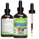 Pet Wellbeing BM Tone- Up Gold for Dogs & Cats - Wspiera zdrowe funkcje trawienne, Solid Stools, Normalne Movel Movements, Bayberry - Veterinarian- Supplement Herbal 4 oz (118 ml)