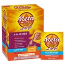 Metamucyl On-the- Pakiety, Cukier-Free, 44 Pakiety, 4-in-1 Pzyllium Husk Fiber Suplement, Pomarańczowy aromat, Indywidualne Sługi Doskonałe dla Podróży, Fiber Suplement do Zdrowia i Regularności Żywieniowego