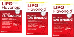 Lipo- Flavonoid Plus Suplement diety, Dla zdrowia ucha 100 ea Opakowanie po 3