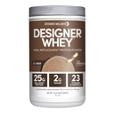 Designer Wellness, Designer Protein Serwatka Proszek do zamiany posiłków, Organiczne Superfood złożone węglowodany, Witaminy, Minerały, Bez glutenu, Czekolada mleczna, 1.72 Funt
