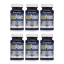 American BioSciences ImmPower AHCC Mushroom Supplement 6-Pack, Enhanced Immune Support, Natural Killer Cell Activity and Cytokine Production, 30 Vegetarian Capsules, 500 milligrams per Capsule