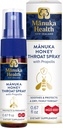 MANUKA ZDROWIE, Manuka Honey Throat Spray with Propolis .67 fl oz, Protects & Freshens, MGO 400 +, BIO30 New Zealand Propolis