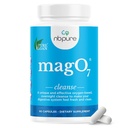 nbpure MagO7 - Natural Colon Cleanse & Detox | Occasional Constipation Relief, Stool Softening, & Bloating Support for Men & Women | Ozonated Magnesium Oxide, 90 Capsules