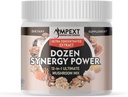 12- in-1 Dozen Synergy Power: Premium Complex of 12 starannie dobrane Fruiting Body Mushroom Extracts, Wsparcie odporności, Cognitive & funkcje sercowo-naczyniowe