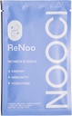 NOOCI ReNoo Women 's Daily Powder for Energy, Immunitet, Przeżywanie 124; Rozmiar podróży 124; Nie dodano cukru 124; Nie GMO 124; Wegan 124; 3 Sachets, Zielona herbata