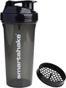 Smartshake butelka shaker protein, (GLOSSY, czarny)
