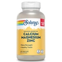 SOLARAY Wapnia Magnezu Cynk Suplement - z wapniem 1000mg, Magnezu 500mg - Bone Health, Funkcje mięśniowe, Heart Health and Immune Support - Wegan, 60 dzień Gwarancja, 68 Służenie, 275 VegCaps
