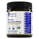Premier Research Labs Premier Fermented Beets - Beet Root Powder Fermented, Organic Fermented Beets for Men & Women, Beetroot, Nitrates, Support Blood Pressure, USDA Organic - 6.3 Oz Jar
