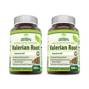 Herbal Secrets Valerian Root 500 Mg Supplement Agregat 124; Veggie Capsules Agregat 124; Non-GMO Agregat 124; Gluten- Free Agregates 124; Made in USA (2 Pack, 120 Count)