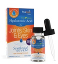 Synthovial Hyalogic Seven - doustny suplement kwasu hialuronowego 1oz - Liquid HA wspomaga skórę, oko i nawilżenie warg - wegan, gluten wolny 1 unce