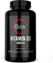 Dulàc - witamina D3 4000 j. m. suplement, promuje wchłanianie wapnia i fosforu, wspiera kości, zębów, mięśni i układu immunologicznego, 365 tabletek, Made in Italy