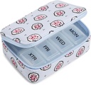Vera Bradley Podpis kobiet Cotton Travel Pill Organizator