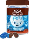 Dzień dobry Czekolada Melatonina dla dzieci [50 Hrabia] - Fair Trade Non-GMO Czekolada z rumianku i melatoniny 1 mg - Toddler Melatonina, Dzieci Natural Sleep Aid for Ages 3 and Up