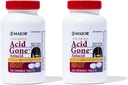 Major Acid Gone Extra Strength Antacid Chewable Tablets - Anti-Acid Relief - Acid Reflux Medicine for Adults - Upset Stomach, Acid Indigestion, and Heartburn Relief - Long-Lasting - 100-Count (2 Pack)