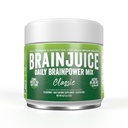 Sok BrainJuice Nootropics Suplement Wspomaganie mózgu, Gluten wolny proszek dla energii i koncentracji, Napoje z L Theanine, Alpha GPC, Witamina B, Organic Green Tea Extract Kofeina, Classic, 15 Służenia