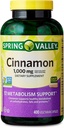 Dolina Wiosna Cynamon Suplement diety, 1000 mg, 400 Hrabia