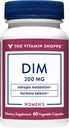 The Vitamin Shoppe DIM with BioPerine - Supports Hormone Balance & Estrogen Metabolism - 200 MG (60 Vegetarian Capsules)