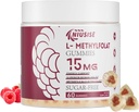 L-Methylfolate 15mg Gummies for Adult, Sugar Free Gummies Help Improve Energy, Brain Function - Active Folic Acid & Vitamin B12 Supplement for Immune Support, Non-GMO, Gluten Free