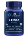 Przedłużenie życia L- Lyzyna, 620 mg, Esential Amino Acid for Healthy Acid Balance, Wapnia Metabolizm, Stress Response & More, Gluten- Free, Non-GMO, Wegetarianin, 100 Kapsułki
