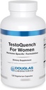 Douglas Laboratories TestoQuench for Women - Pamięć, Skóra, Supplement zdrowia włosów i serca * - Z Saw Palmetto, Święty Basil & Koper - 120 Kapsułki wegetariańskie