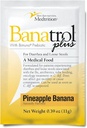 Banatrol ® Natural Anti- Biegunka z prebiotykami, Ulga od przewlekłej Biegunki, IBS, Powracająca Biegunka, Klinicznie wspomagane Medical Food, Non- Constipating, 25 Służenia (Ananas)