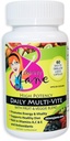Skinny Jane Daily Multi Witamina dla kobiet - Wspiera energię, Wellness i włosy, skóra, paznokcie - Unikalne owoce i mieszanka warzyw - 60 Łatwe do połknięcia kapsułki płynne