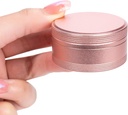 Metal Pill Container Pill Case - wodoodporny Pill Box for Daily Travel, Single Pill Hplder for Pocket Purse, Portable Medicine Organizer, Idealny do lecznictwa Oleje rybne, Unikalny prezent różowy
