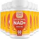 2000 MG NAD Suplement, Liposomal NAD + z wysoką absorpcją, bardziej wydajny niż Nikotynamid Riboside, Pure & Plus suplement booting, Obrona starzenia, Metabolizm & Komórki, 480 softgeli