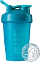 Butelka BlenderBottle Classic Shaker Butelka Perfect for Protein Shakes and Pre Workout, 20- Ounce, Teal