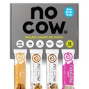 No Cow Wegan Protein Bars, Zmodernizowany Brand Sampler Pack 124; 20 g Białko roślinne oparte, Gluten Free, Wolny mleczny, Soy Free, Keto Friendly, Niski cukier, Wysokie Fiber Snack Bars