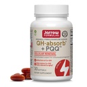 Jarrow EFLAS QH- absorb + PQQ - 30 Softgels - Suplement diety Wspiera biogenezę mitochondrialną, produkcję energii i zdrowie układu sercowo-naczyniowego - do 30 Służenie